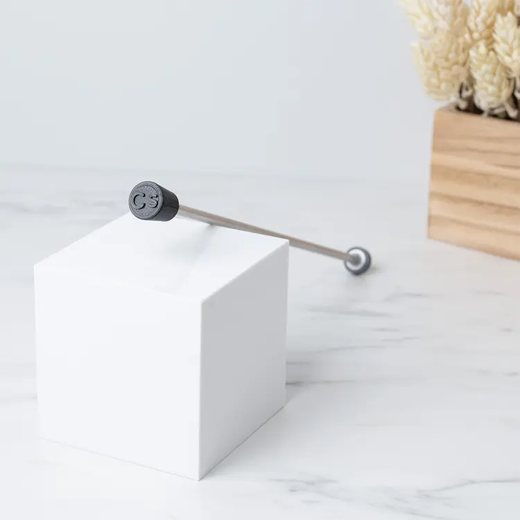 CandleScience Single Wick Setter view with CandleScience logo handle