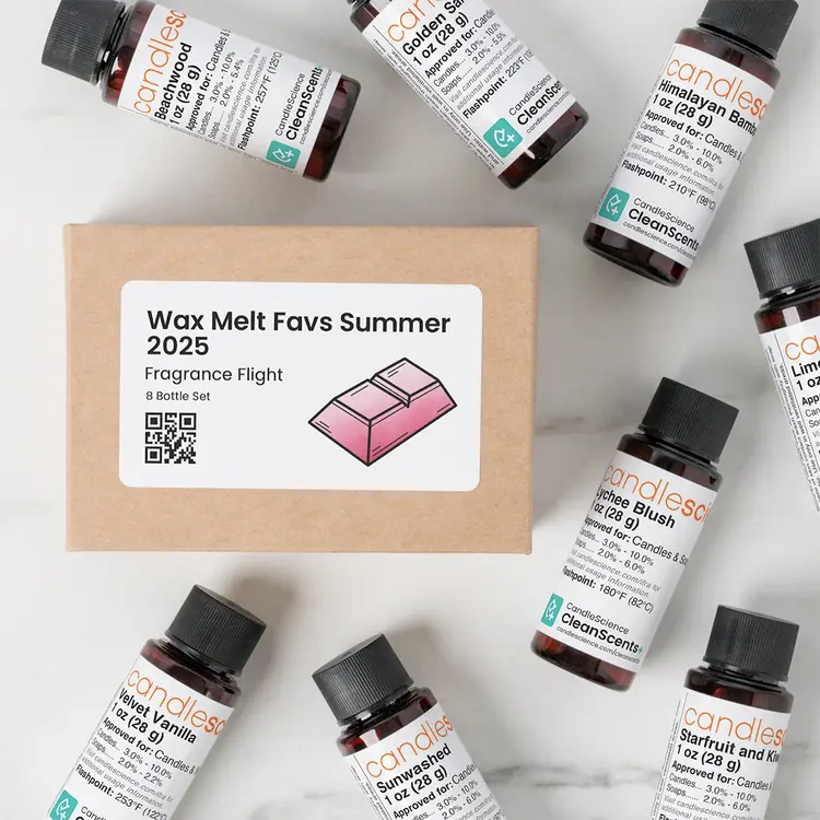 Wax Melt Favs Summer 2025 Fragrance Flight Box and 1 oz Fragrance Oils