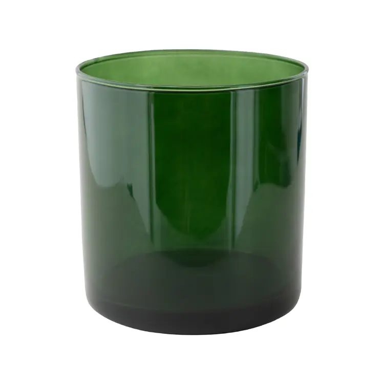 Green Tumbler Jar Side View