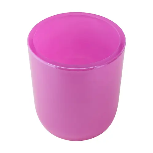Bubblegum Luster Sonoma Tumbler Jar Angled Top View