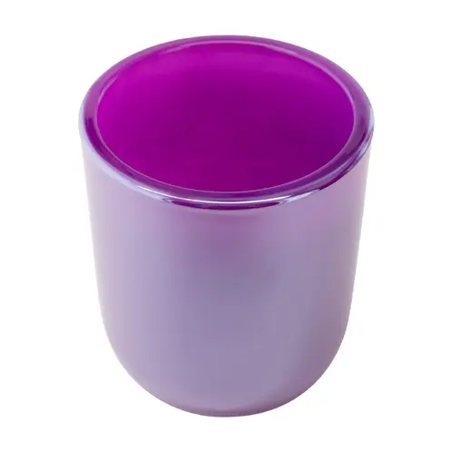 Electric Violet Luster Sonoma Tumbler Jar Angled Top View
