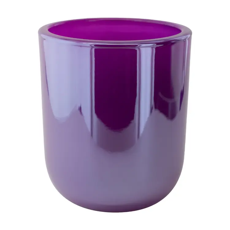 Electric Violet Luster Sonoma Tumbler Jar Side View