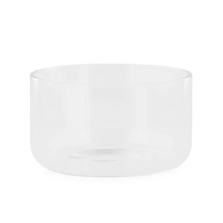 Clear Calista Tumbler Jar on a white background