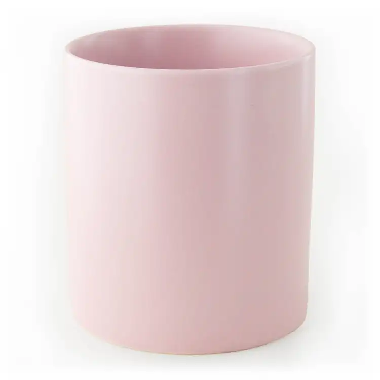 Blush Modern Ceramic Tumbler on a white background