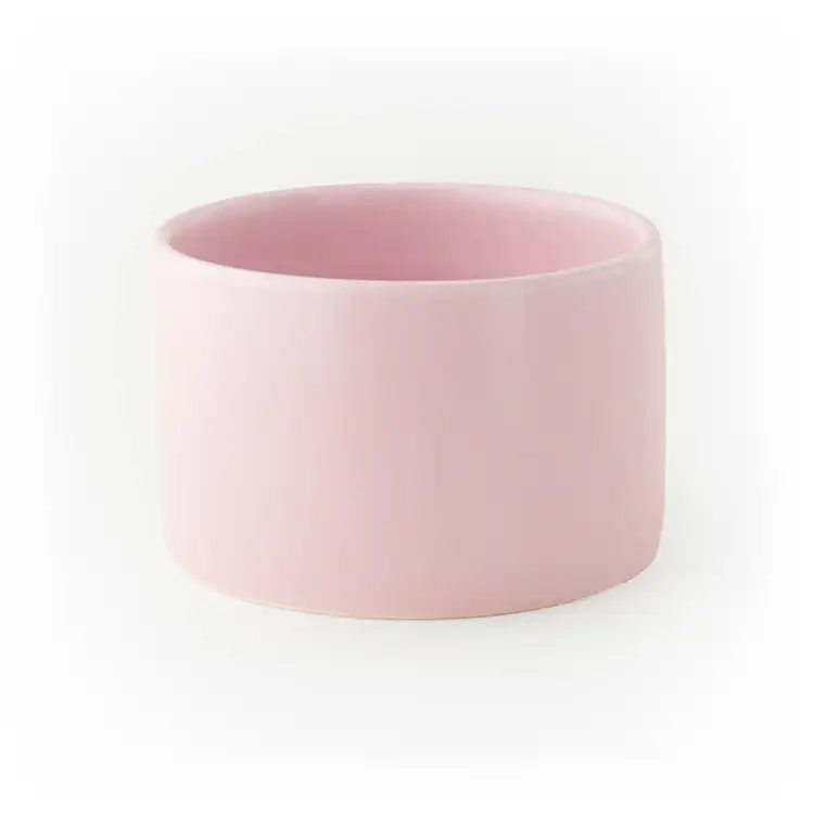 Mini Blush Modern Ceramic Tumbler on a white background