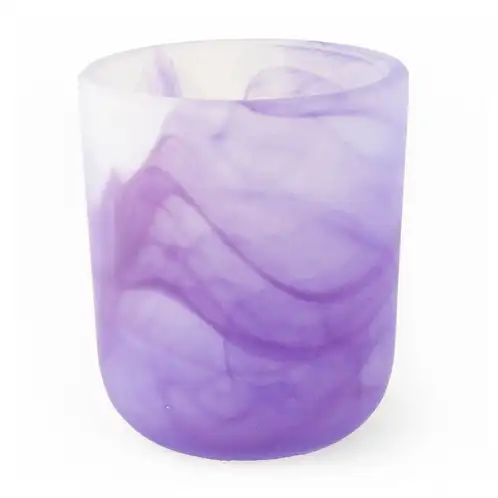 Frosted Purple Swirl Sonoma on White