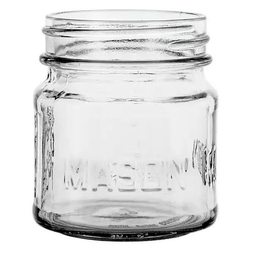 8 oz. glass mason jar