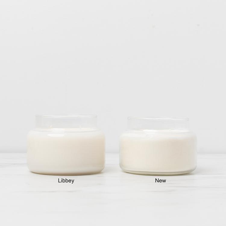 8 oz. Apothecary Jar Comparison between Libbey and Alternate Jar